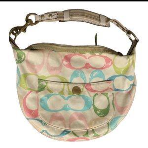 Coach over the shoulder purse